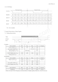 LQ070Y3LG4A Datasheet Page 12