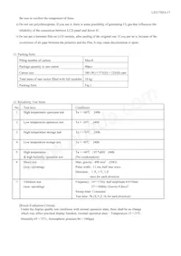 LQ070Y3LG4A Datasheet Page 19