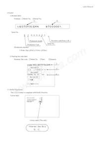 LQ070Y3LG4A Datenblatt Seite 20