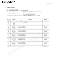 LQ150X1LGN2A Datasheet Page 6