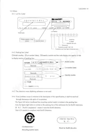 LQ190E1LX51 Datasheet Page 21