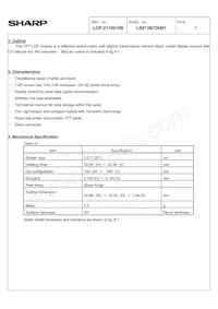 LS013B7DH01 Datasheet Page 9