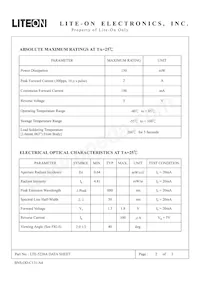 LTE-5238A Datasheet Page 2