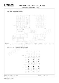 LTP-1457AKY Datasheet Page 2