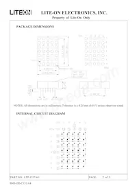 LTP-1557AG Datasheet Page 2