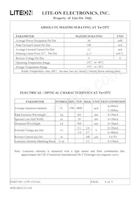LTP-1557AG Datasheet Page 4