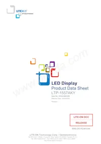 LTP-1557AKY Datasheet Cover