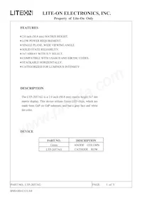 LTP-2057AG Datasheet Page 2