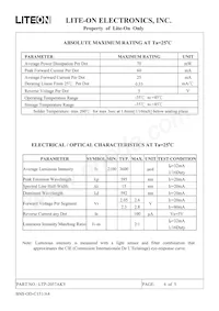 LTP-2057AKY Datasheet Page 4