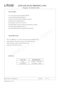 LTP-2088AG Datasheet Page 2