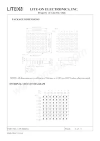 LTP-2088AG Datasheet Pagina 3