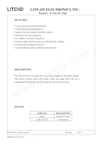 LTP-2157AG Datasheet Page 2