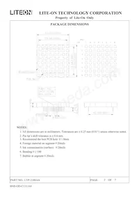 LTP-2188AA Datasheet Pagina 4