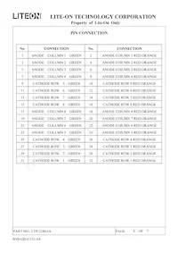 LTP-2188AA Datasheet Pagina 6