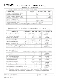 LTP-2558AA Datasheet Page 5