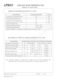 LTP-4157AG Datasheet Page 4