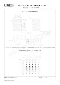 LTP-747KA Datasheet Page 2