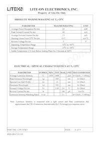 LTP-747KY Datasheet Page 5