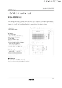 LUM-512CU300 Datenblatt Cover