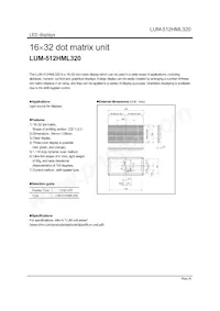 LUM-512HML320 Datenblatt Cover