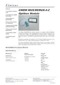 M/DF-4-2-SC Datasheet Cover