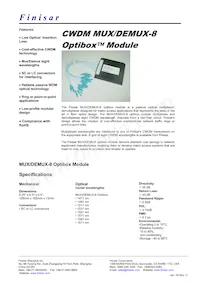 M/DF-8-SC Datasheet Cover