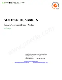 M0116SD-161SDBR1-S Datenblatt Cover