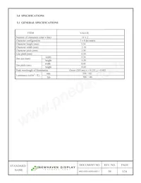 M0216SD-162SDAR2-1 Datasheet Pagina 3