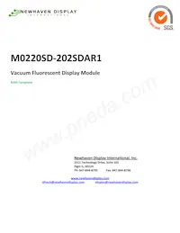 M0220SD-202SDAR1 Datenblatt Cover