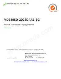 M0220SD-202SDAR1-1G Datasheet Copertura