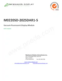 M0220SD-202SDAR1-S Datenblatt Cover