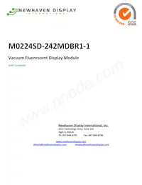 M0224SD-242MDBR1-1 Datasheet Cover