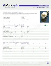 MTE2057M3A-UYG Datasheet Cover