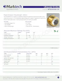 MTE340H56-UV Datenblatt Cover