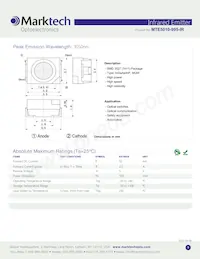 MTE5010-995-IR Datasheet Cover