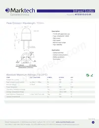 MTE5015-015-IR數據表 封面