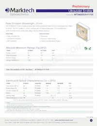 MTSM285UV-F1120S Datasheet Cover