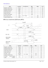 NHD-10032AZ-FSY-GBW Datasheet Pagina 7