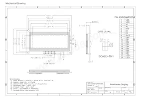 NHD-12032B1Z-FSW-GBW Datasheet Page 3