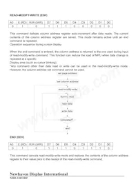 NHD-12032BZ-FSW-GBW Datasheet Page 12