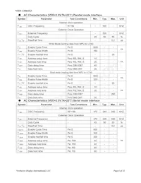 NHD-12864EZ-FL-YBW Datasheet Page 6