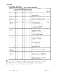 NHD-12864EZ-FL-YBW Datasheet Pagina 12