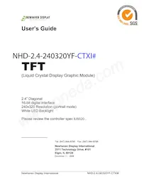 NHD-2.4-240320YF-CTXI#-1 Datasheet Cover