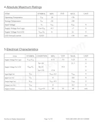 NHD-240128WG-BYGH-VZ#000C Datasheet Pagina 5