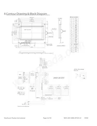 NHD-240128WG-BYGH-VZ#000C Datasheet Pagina 8