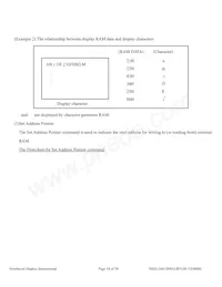 NHD-240128WG-BYGH-VZ#000C Datasheet Page 18