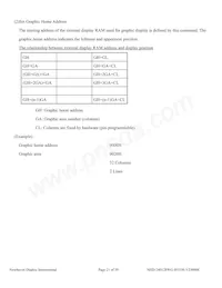 NHD-240128WG-BYGH-VZ#000C Datasheet Page 21