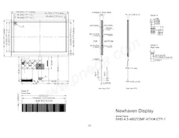 NHD-4.3-480272MF-ATXI#-CTP-1 데이터 시트 페이지 3