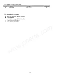 NHD-4.3-480800EF-CTXP#-T Datasheet Pagina 2