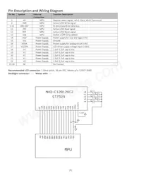 NHD-C128128CZ-FN-GBW Datenblatt Seite 4